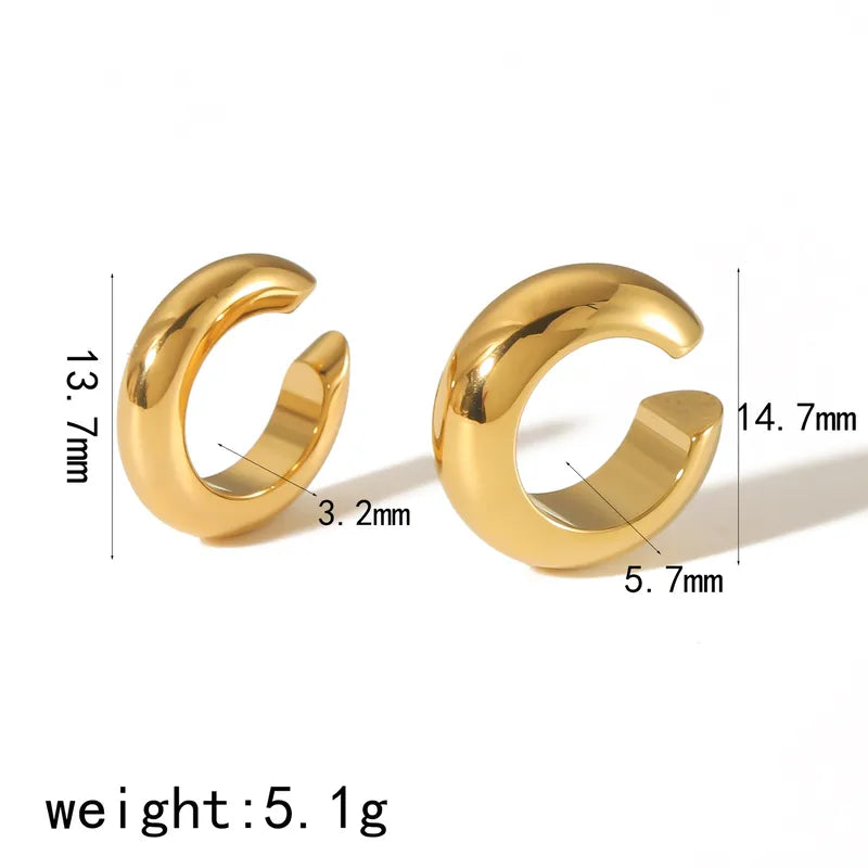 Ear cuff Acero Inoxidable 304