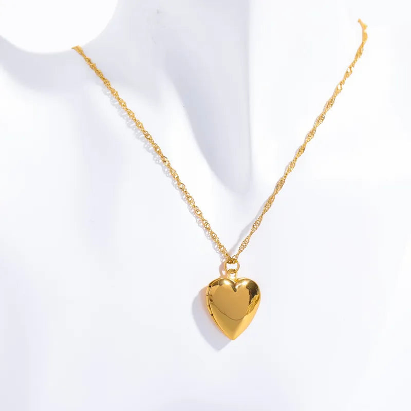 cadena Casual Estilo Vintage Estilo Clasico Forma De Coraz—n