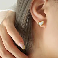 set de corazon blanco Acero Inoxidable (3 pcs)