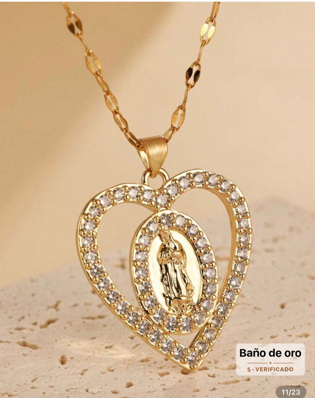 Cadena de la virgen de guadalupe Maria 4