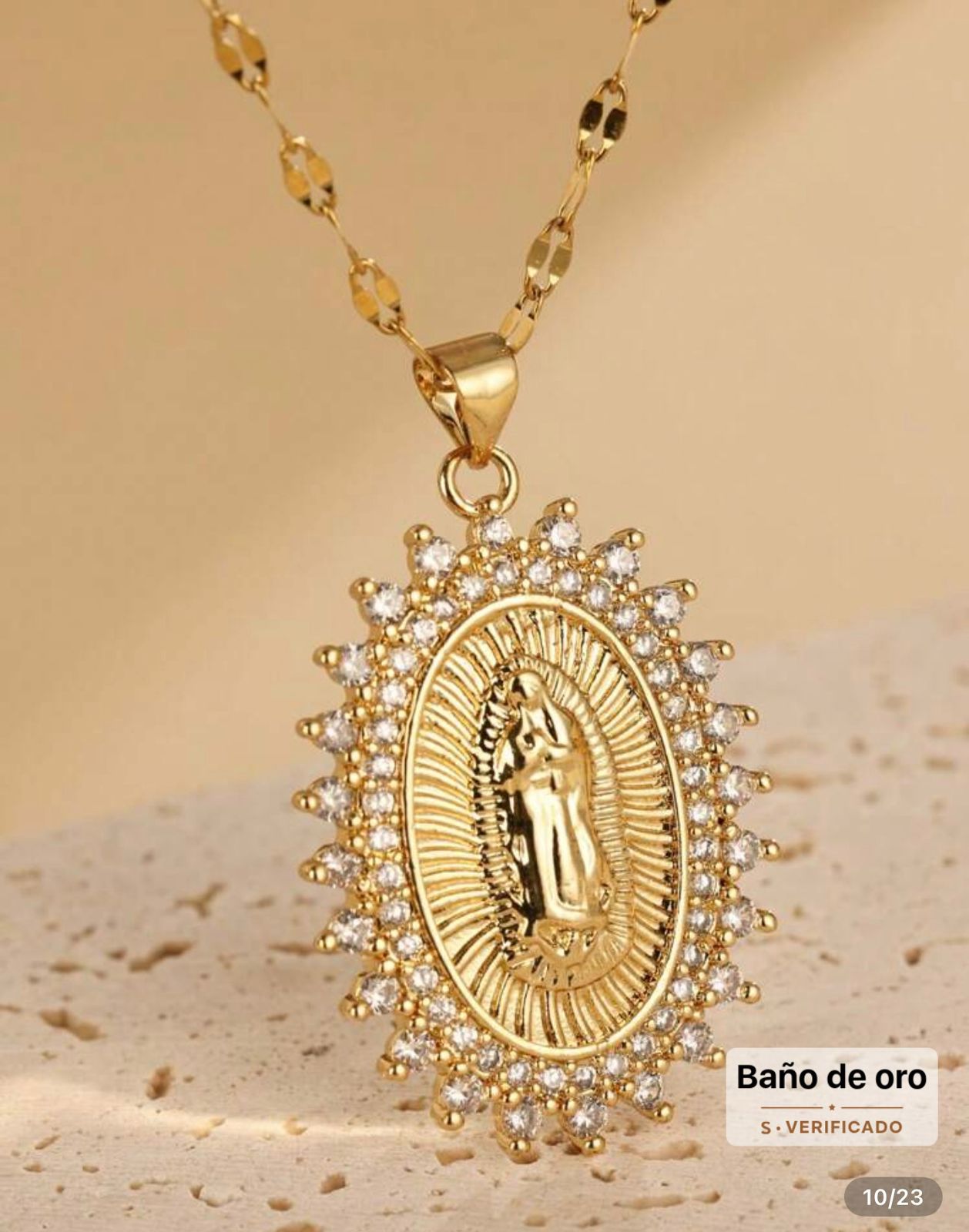 Cadena de la virgen de guadalupe Maria 5