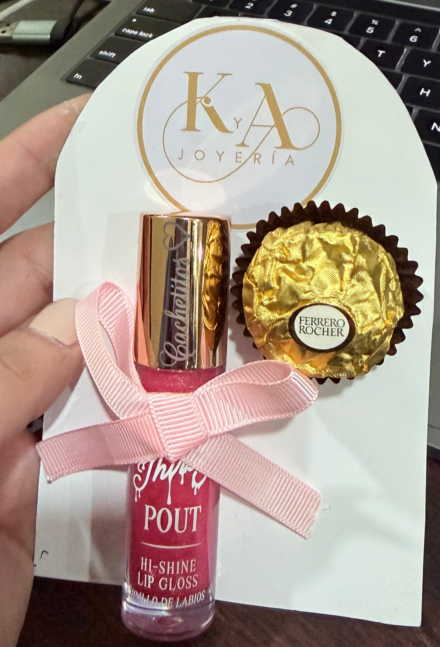 Kit labial más chocolate