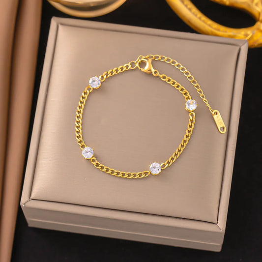 Pulsera de diamantes De  Artificiales
