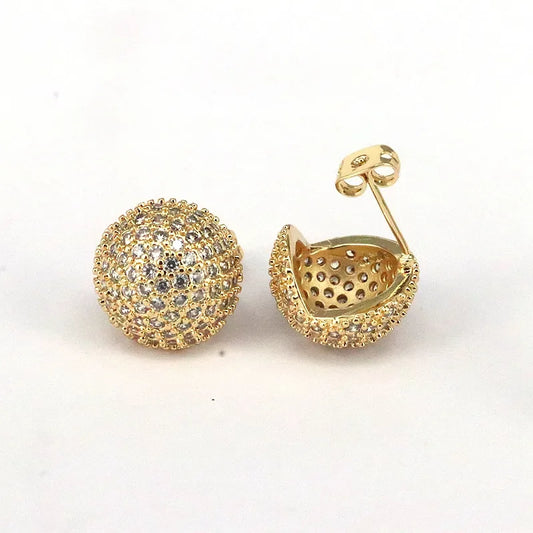Aretes con circon