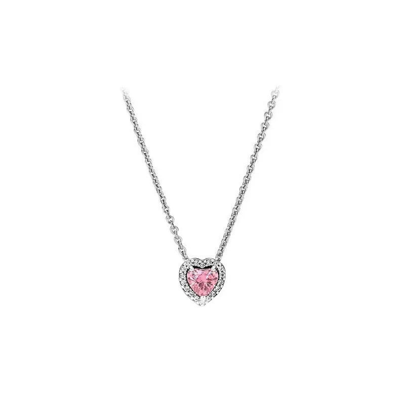 Cadena pandora plata 925 rosado