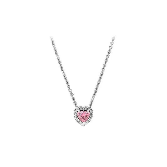 Cadena pandora plata 925 rosado