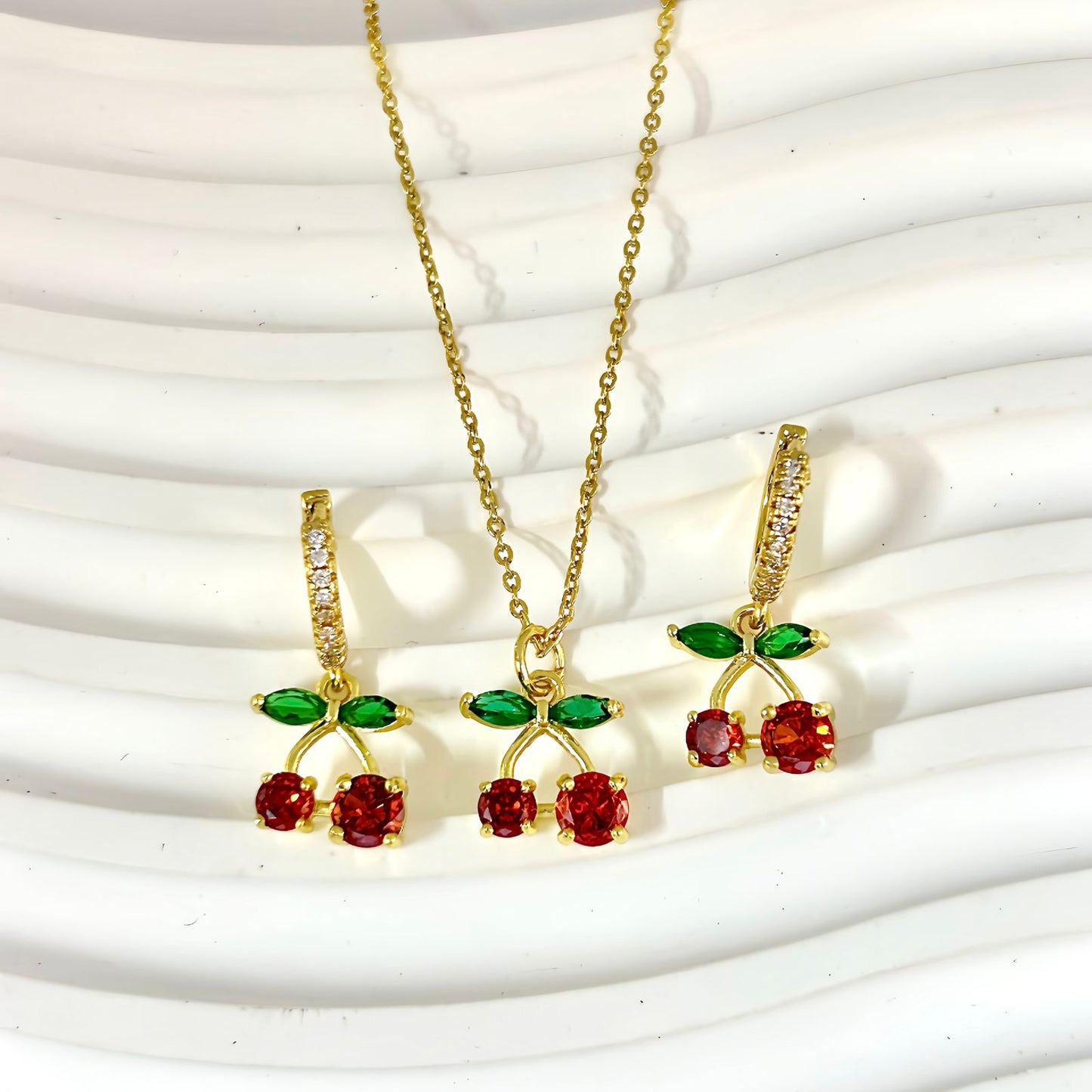 Set de Cereza Cobre enchapado