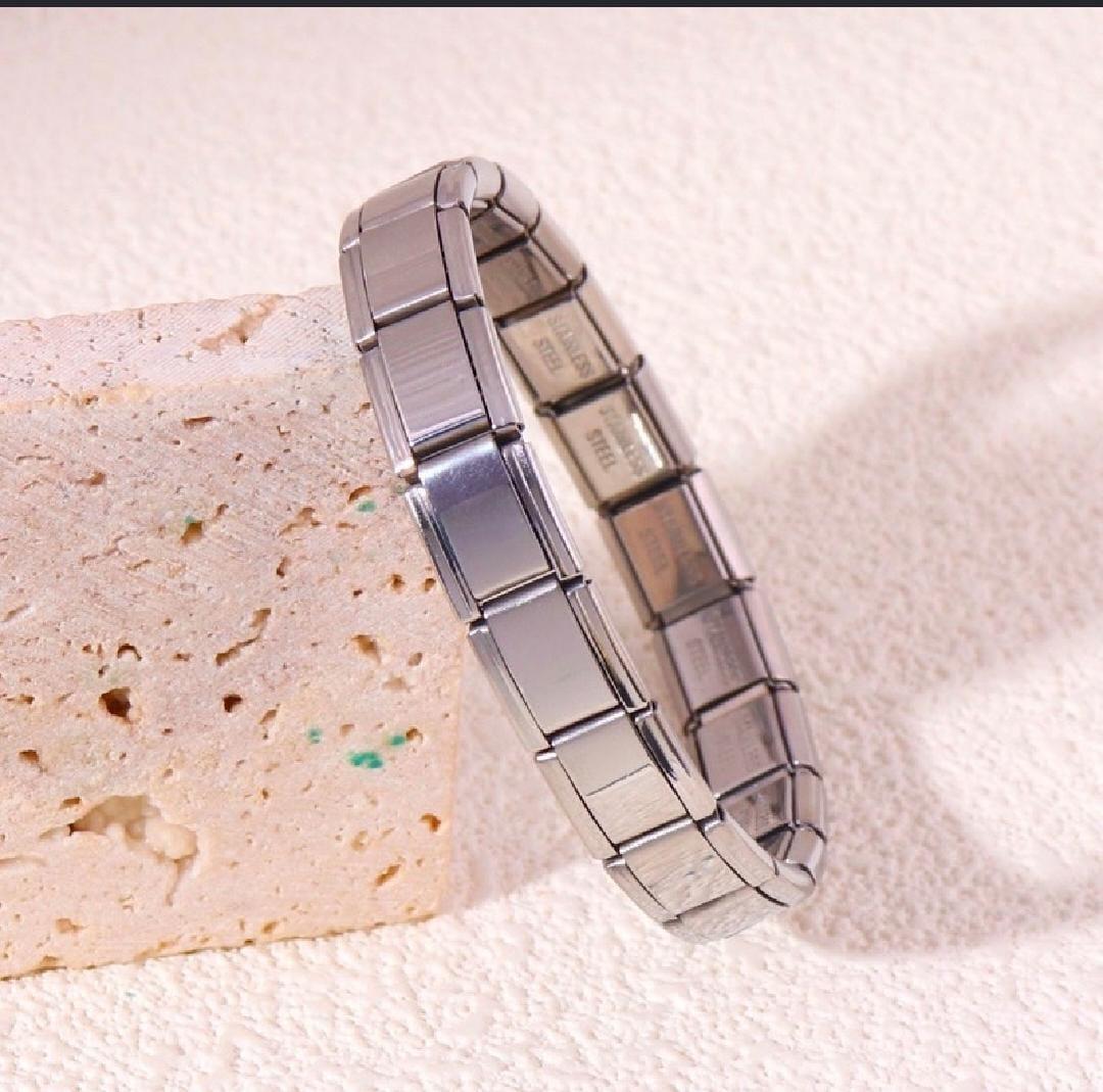 Pulsera Italiana Plateada