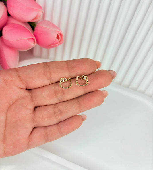 Aretes Hello Kitty