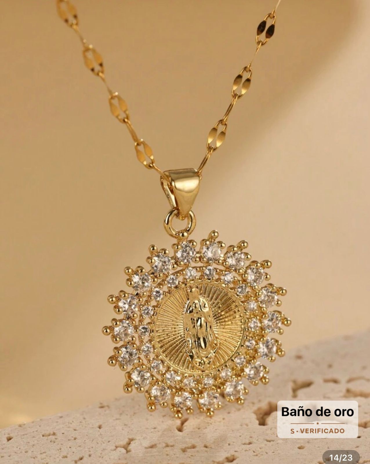 Cadena de la virgen de guadalupe Maria 1