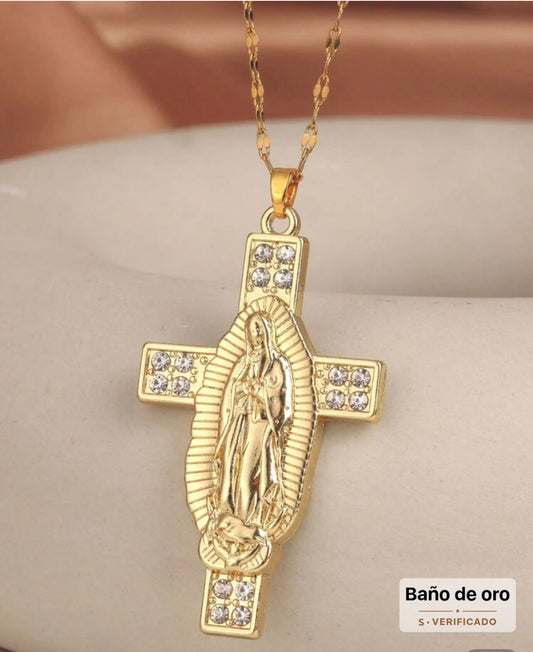Cadena de la virgen de guadalupe Maria 11