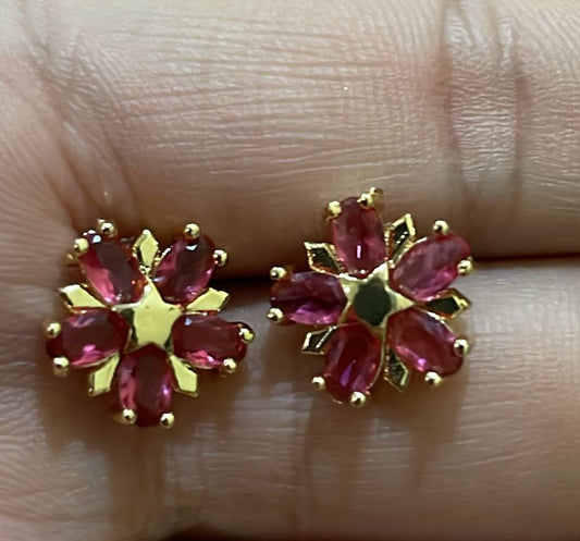 Aretes de flor
